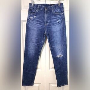 AG The High Rise Stevie Ankle Jeans Size 28R. EUC